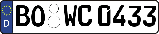 BO-WC0433