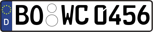BO-WC0456