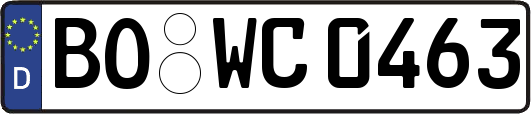 BO-WC0463