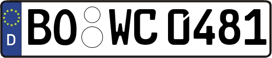 BO-WC0481