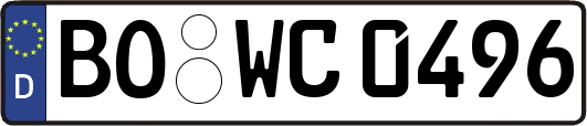 BO-WC0496
