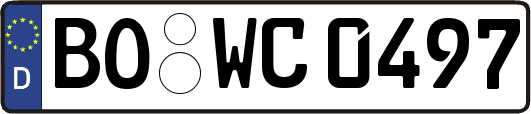 BO-WC0497