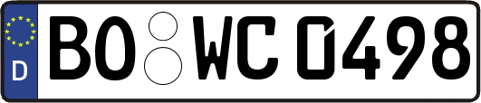BO-WC0498