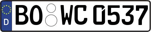 BO-WC0537