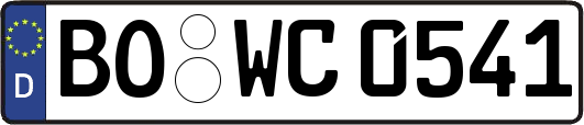 BO-WC0541