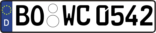 BO-WC0542