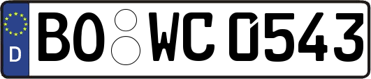 BO-WC0543