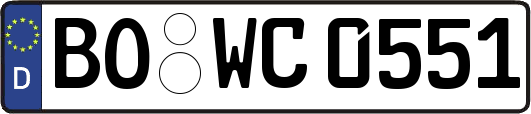 BO-WC0551