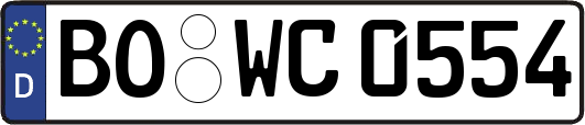 BO-WC0554