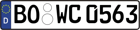BO-WC0563