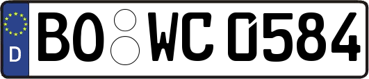 BO-WC0584