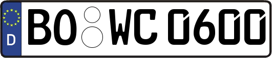 BO-WC0600