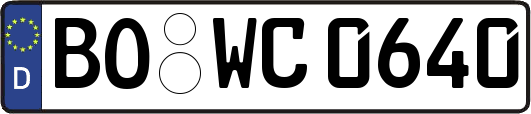 BO-WC0640