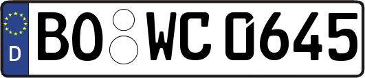 BO-WC0645