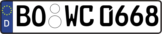 BO-WC0668
