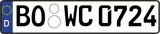 BO-WC0724