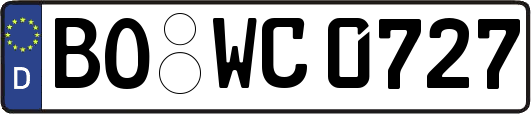 BO-WC0727