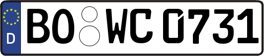 BO-WC0731