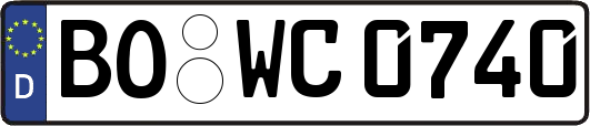 BO-WC0740