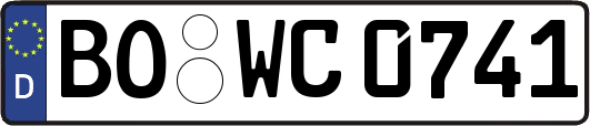 BO-WC0741