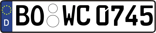 BO-WC0745