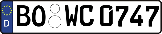 BO-WC0747