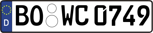 BO-WC0749