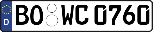 BO-WC0760