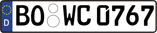 BO-WC0767