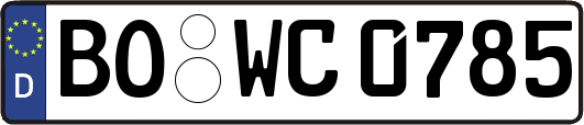 BO-WC0785
