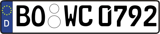 BO-WC0792