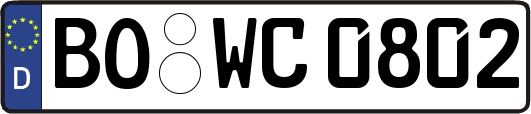 BO-WC0802