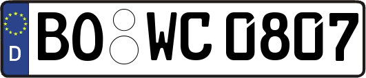 BO-WC0807