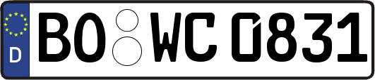 BO-WC0831