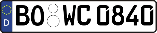 BO-WC0840