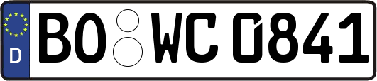 BO-WC0841