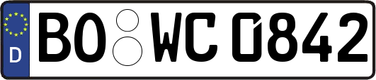 BO-WC0842