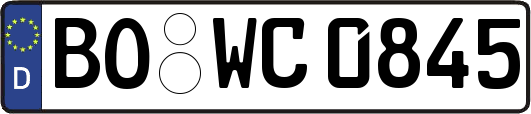 BO-WC0845