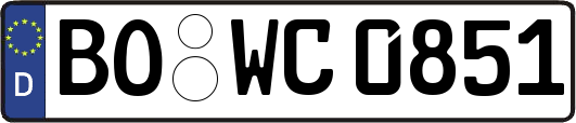 BO-WC0851