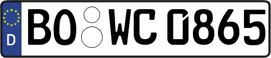 BO-WC0865