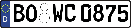 BO-WC0875