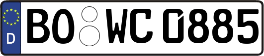 BO-WC0885
