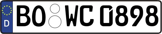 BO-WC0898