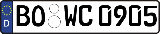 BO-WC0905