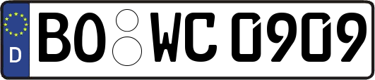 BO-WC0909