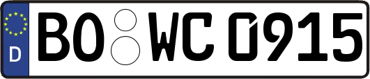 BO-WC0915