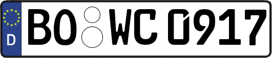 BO-WC0917