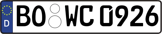 BO-WC0926