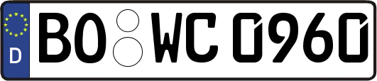 BO-WC0960