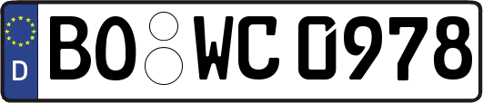 BO-WC0978